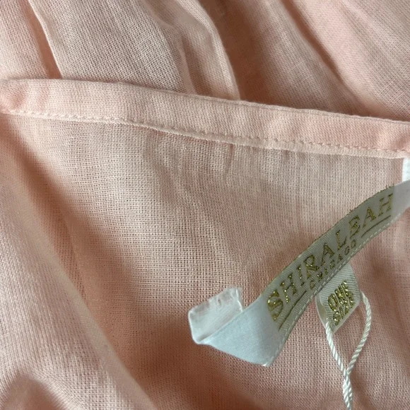 Shiraleah Chicago Dede 100% Cotton Coverup One Size in Pink - Picture 13 of 14